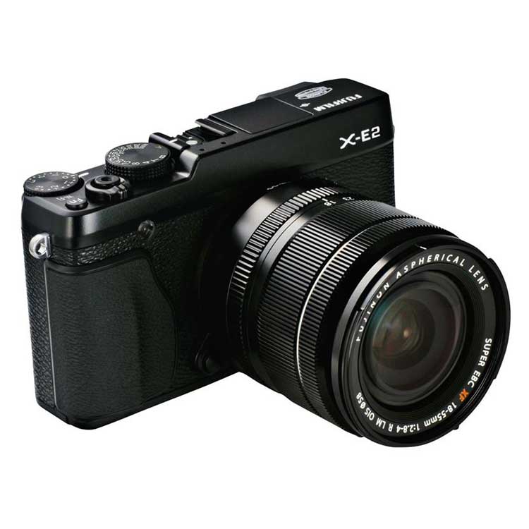 دوربین عکاسی بدون آینه فوجی فیلم Fujifilm X-E2 XF 18-55