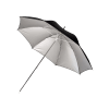 چتر آتلیه‌ای نقره‌ای با قطر 90 سانتی‌متر Hama 6076 Umbrella Silver