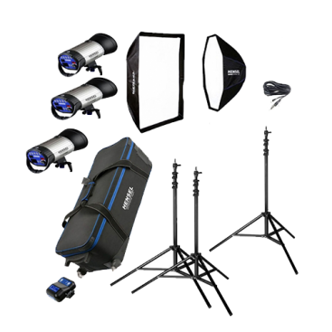 کیت سه شاخه حرفه ای ۵۰۰ ژول هنسل Hensel Integra Plus