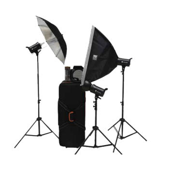 S&S by Visico 300J Studio Flash Kit TB-300