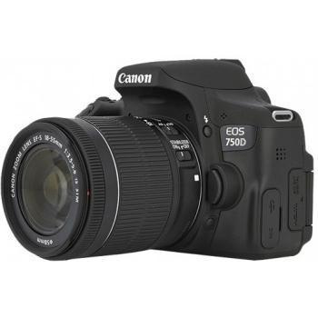 دوربین عکاسی کانن Canon 750D (ژاپن) با لنز 55-18 IS STM