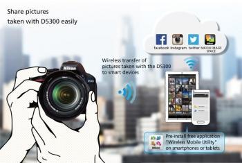 سیستم اشتراک گذاری عکس ها در دوربین D5300