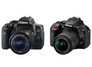 مقایسه دوربین کنون ۷۵۰D با دوربین نیکون D5600