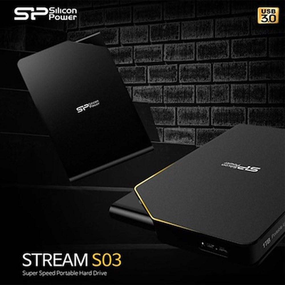 external hard drive 2 TB Silicon Power SO3 Black USB 3.0