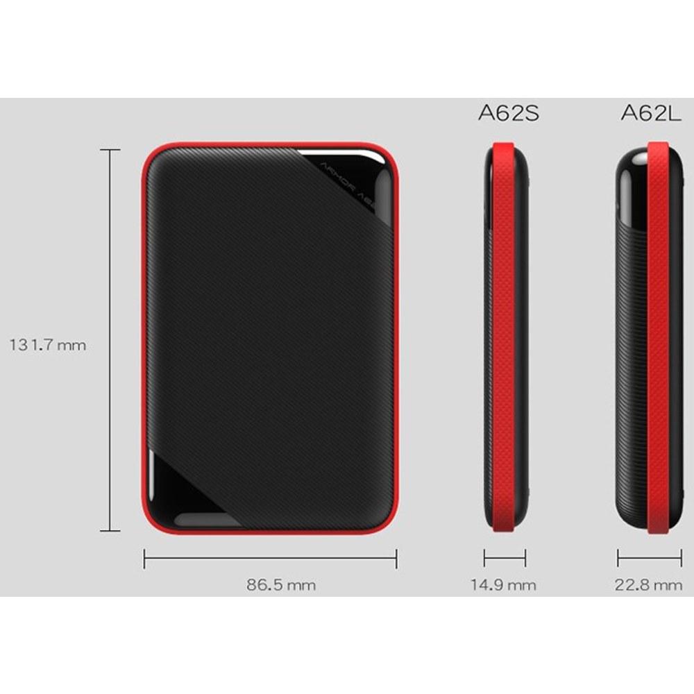 Silicon-Power Armor A62S 1TB Portable Hard-Drive