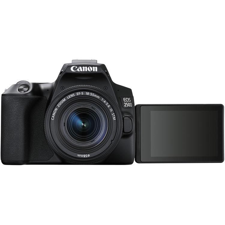 دوربین canon 250D با لنز 18-55 IS STM