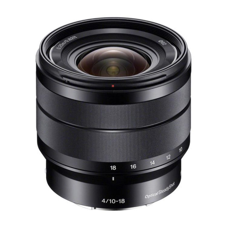 لنز سونی مدل Sony E 10-18 mm f/4 oss