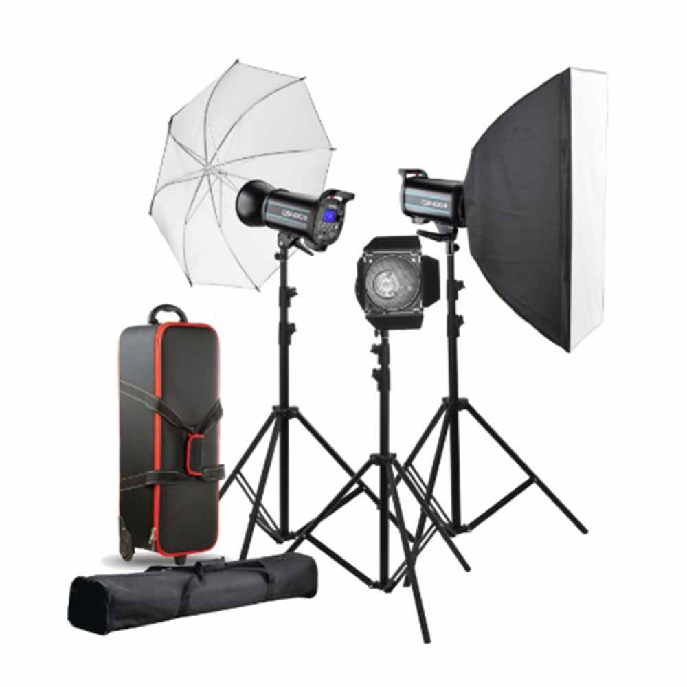 کیت فلاش استودیویی اس اند اس S&S QS400II