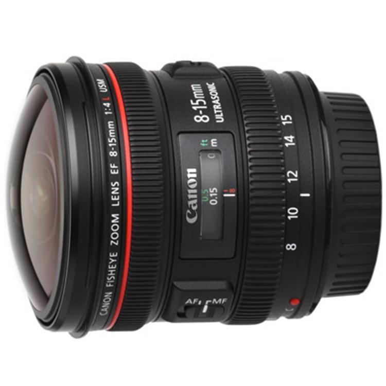 لنز کانن مدل Canon EF 8-15mm f/4L Fisheye USM