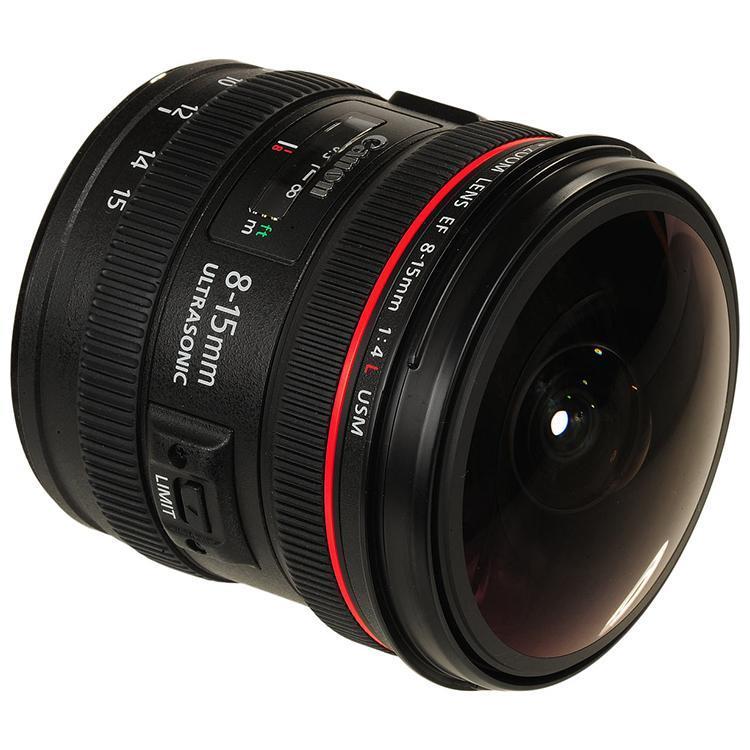 لنز کانن مدل Canon EF 8-15mm f/4L Fisheye USM