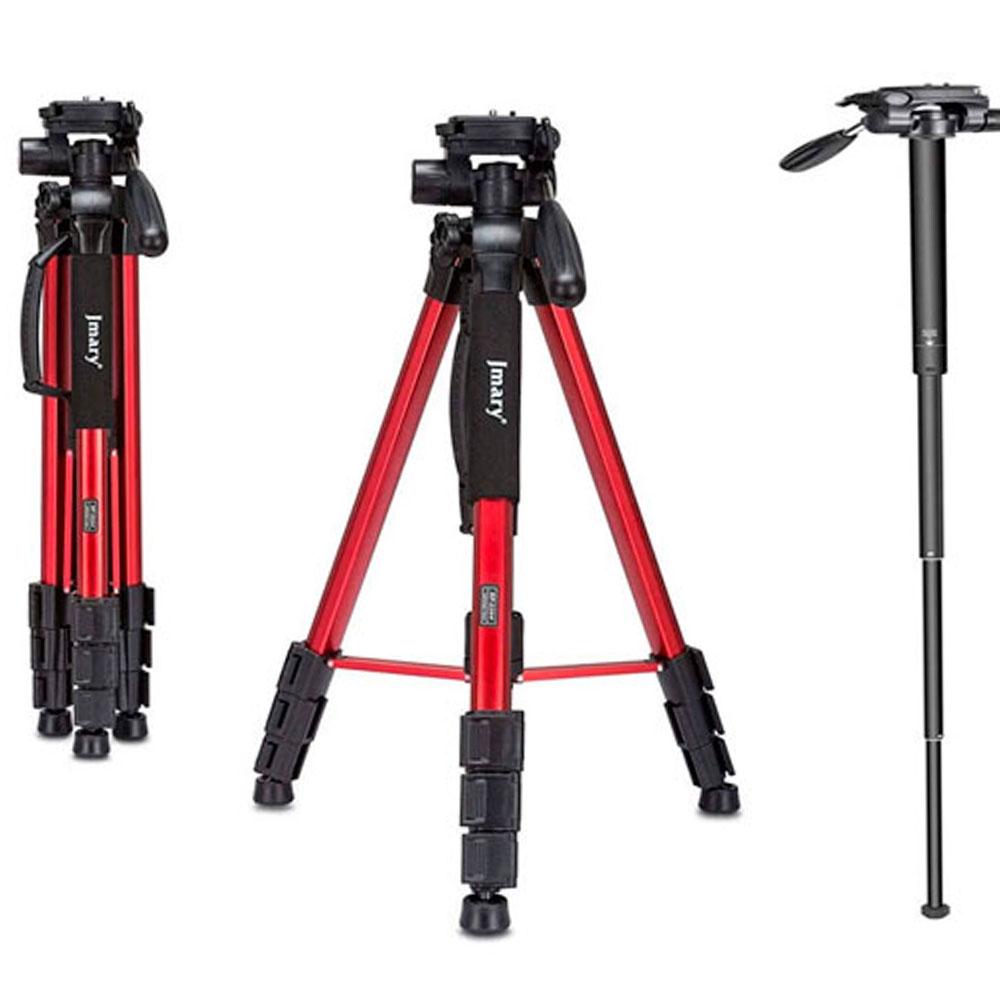 سه پایه دوربین جیماری مدل KP-2254 Red