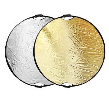 رفلکتور عکاسی پنج کاره 120*80 سانتی متر دسته دار هارمونی