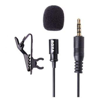 گیره اتصال میکروفون یقه ای بویا مدل BY-LM10