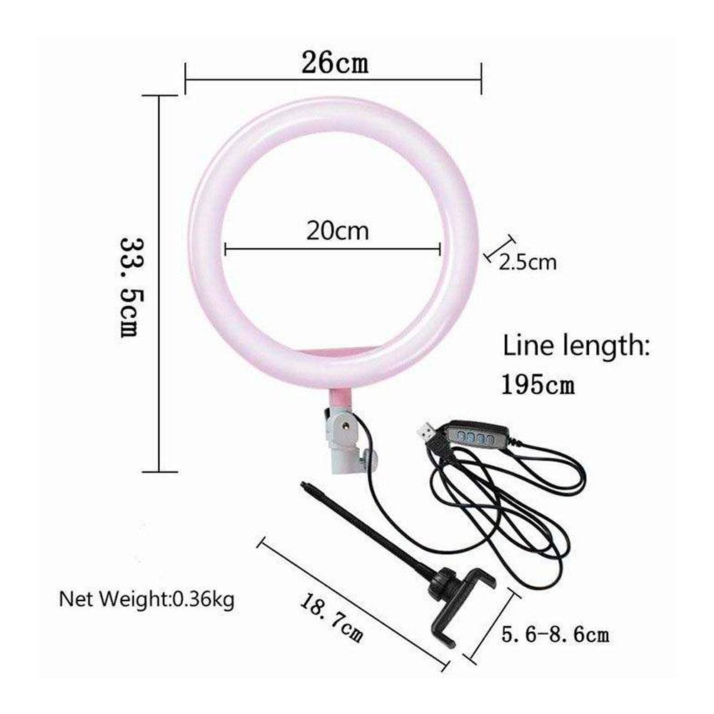 رینگ لایت حرفه ای دوربین مدل ZD-666