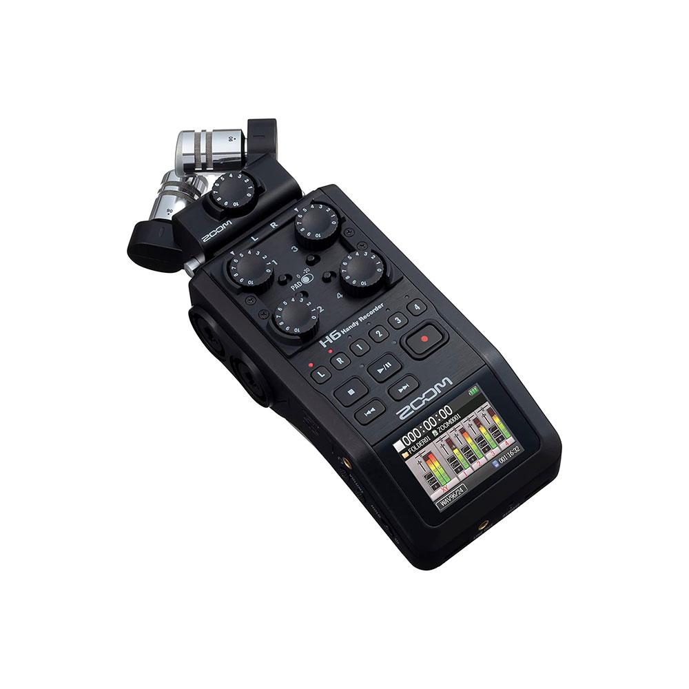 ویس رکوردر زوم Zoom H6 Black 2020 Version