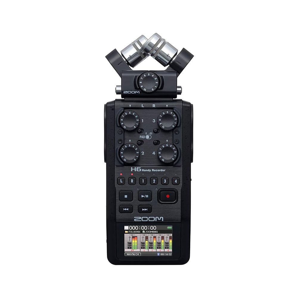 ویس رکوردر زوم Zoom H6 Black 2020 Version