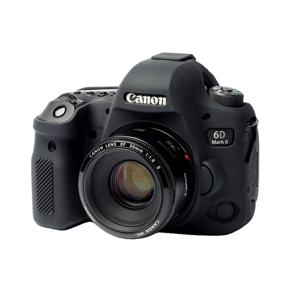کاور سیلیکونی دوربین کانن 6D Mark II مدل ایزی کاور مشکی