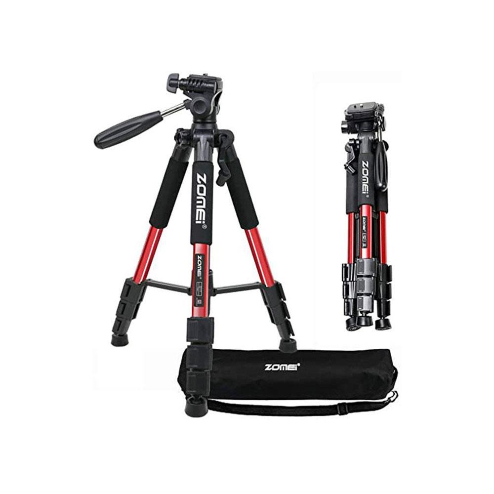 سه پایه زومی ZOMEi Q111 Travel Tripod-Red