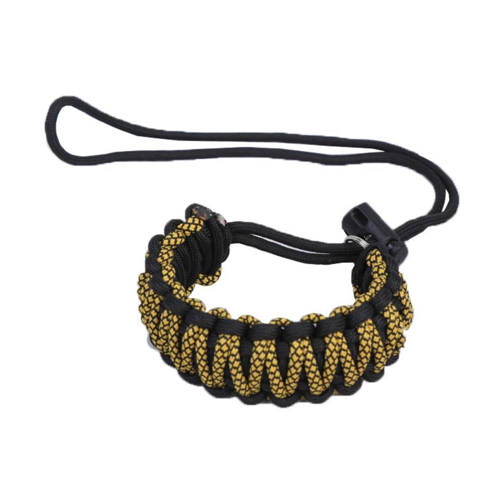 بند مچی دوربین عکاسی Camera wrist strap مشکی زرد