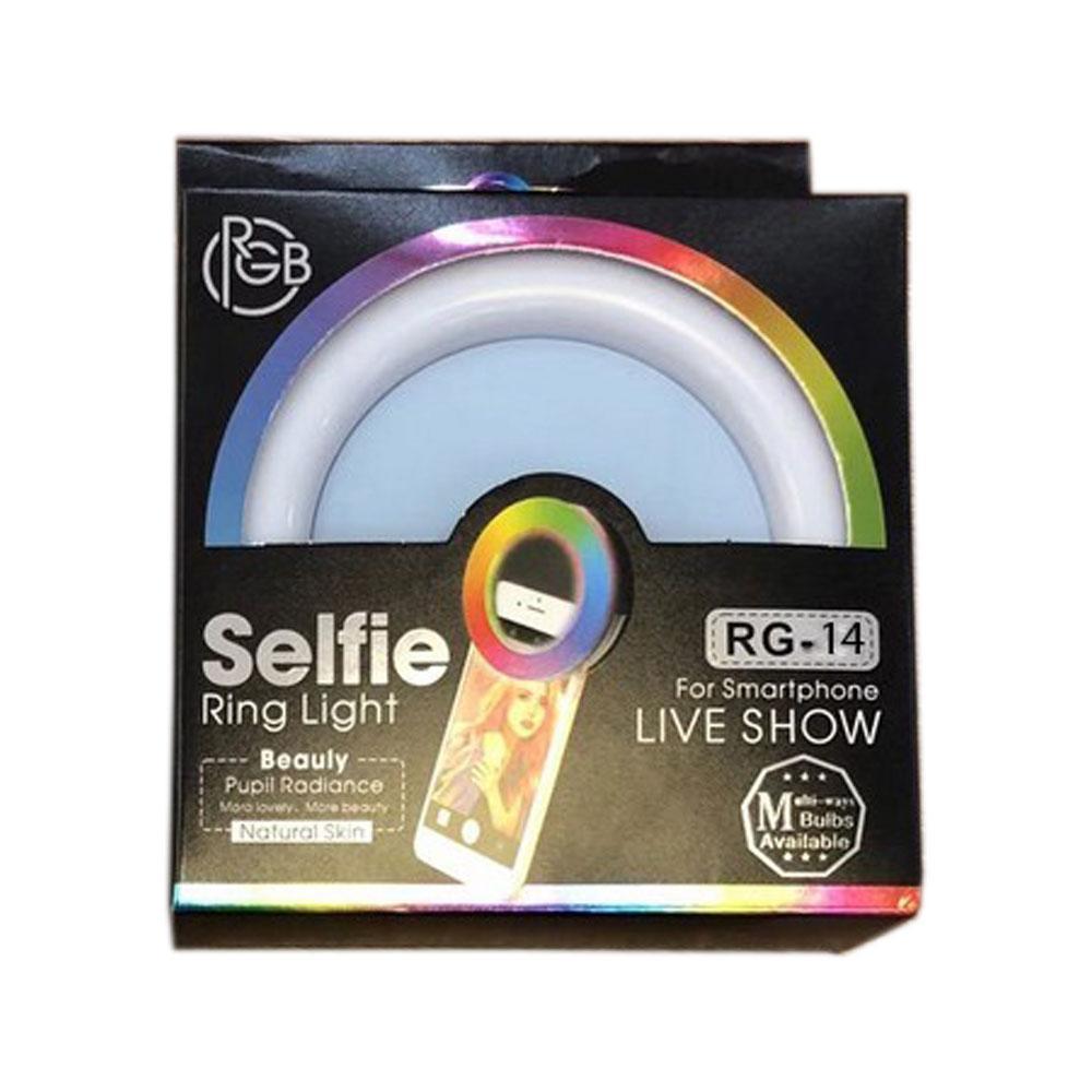 رینگ لایت موبایلی Ring Light Selfi RG-14