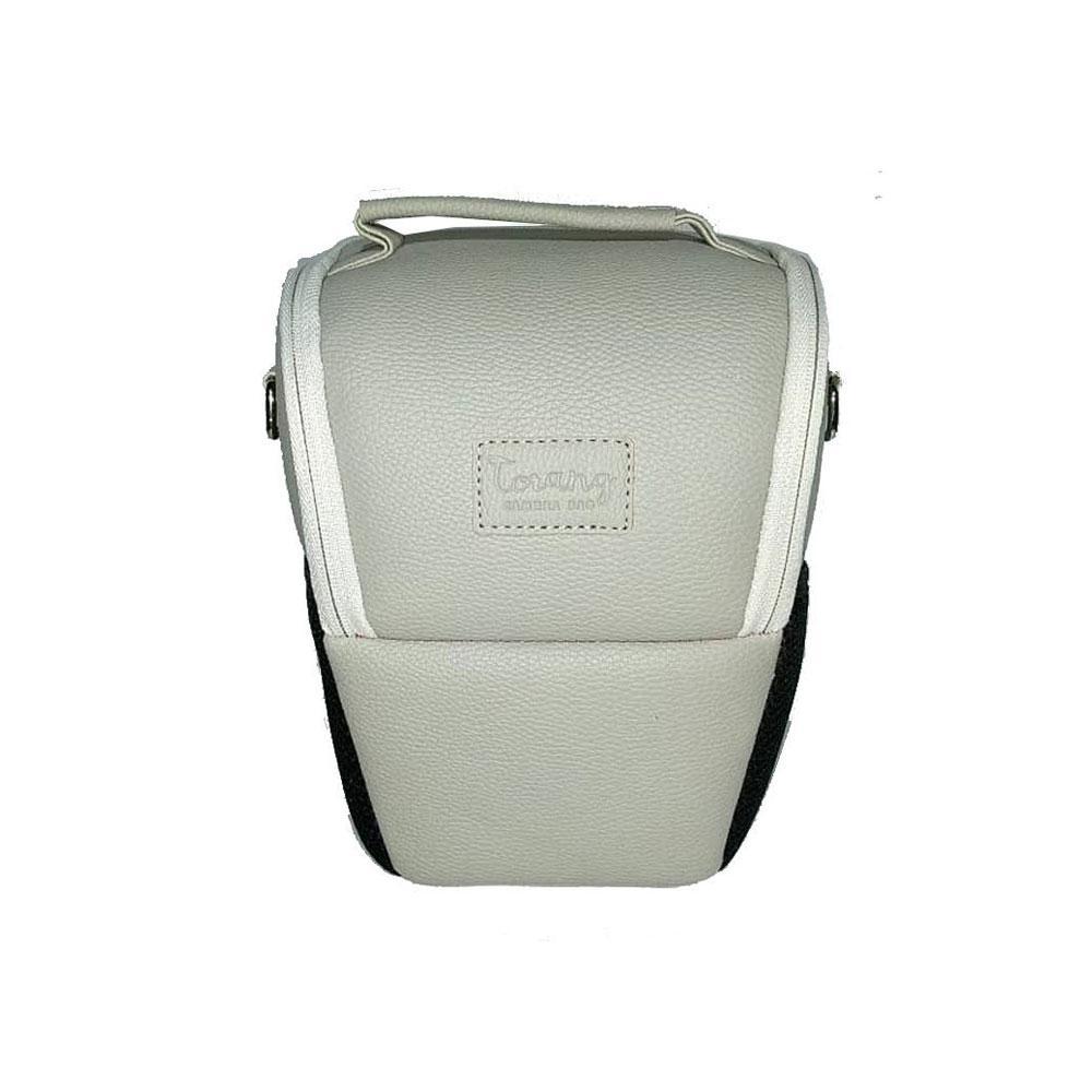 کیف دوربین عکاسی پوزه ای Torang سایز S طوسی روشن