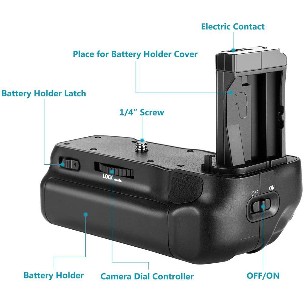 باتری گریپ دوربین کانن 800D مدل LP-E17