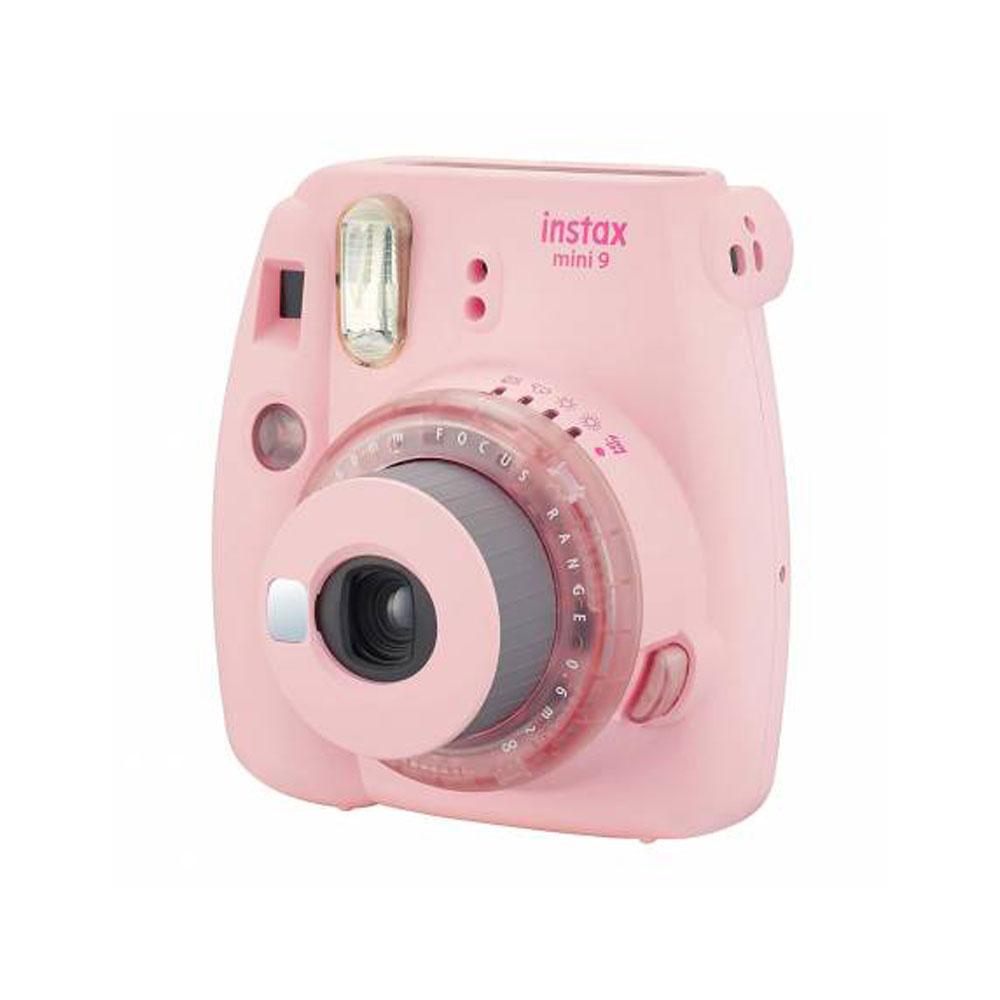 دوربین چاپ سریع فوجی فیلم صورتی Instax Mini 9 + کاغذ 10 تایی