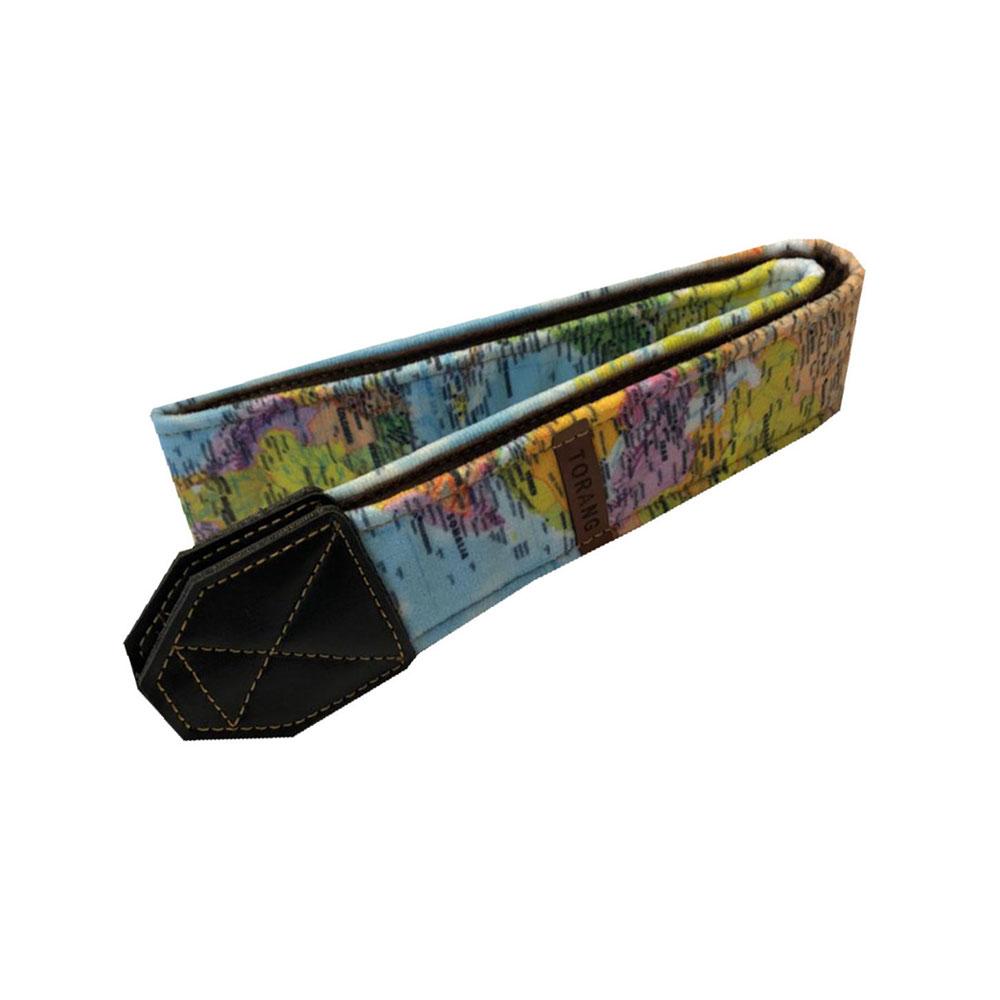 بند دوربین عکاسی طرح نقشه جهان Camera Strap