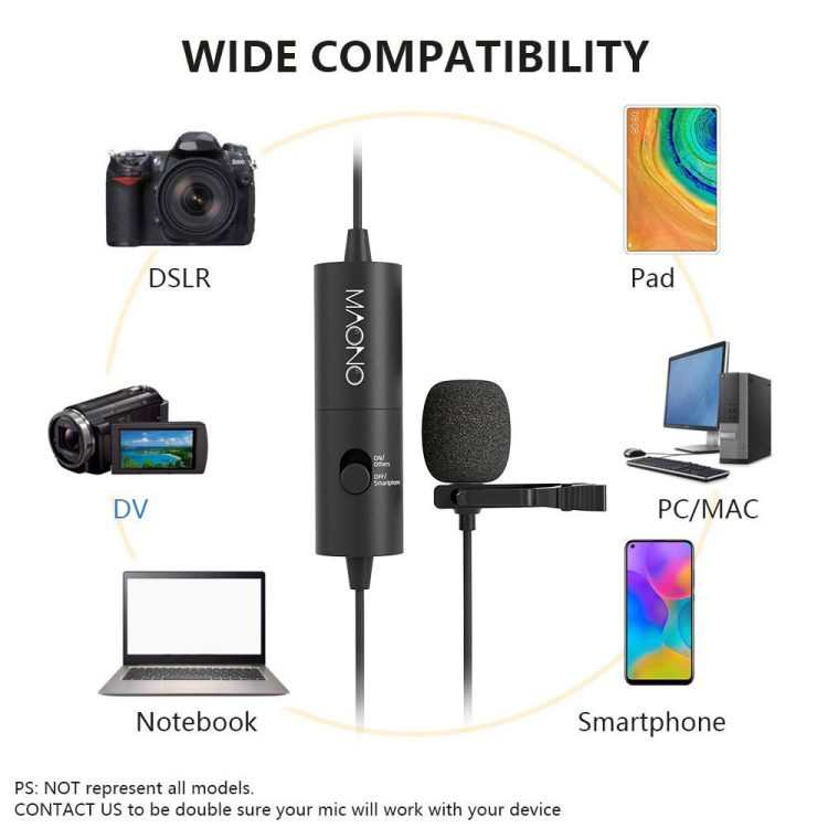 میکروفن یقه ای مائونو Maono AU-100