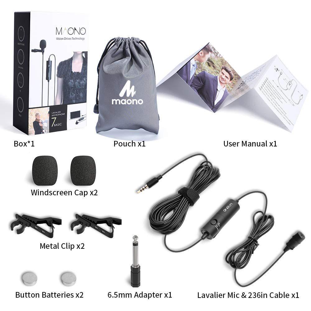 میکروفن یقه ای مائونو Maono AU-100