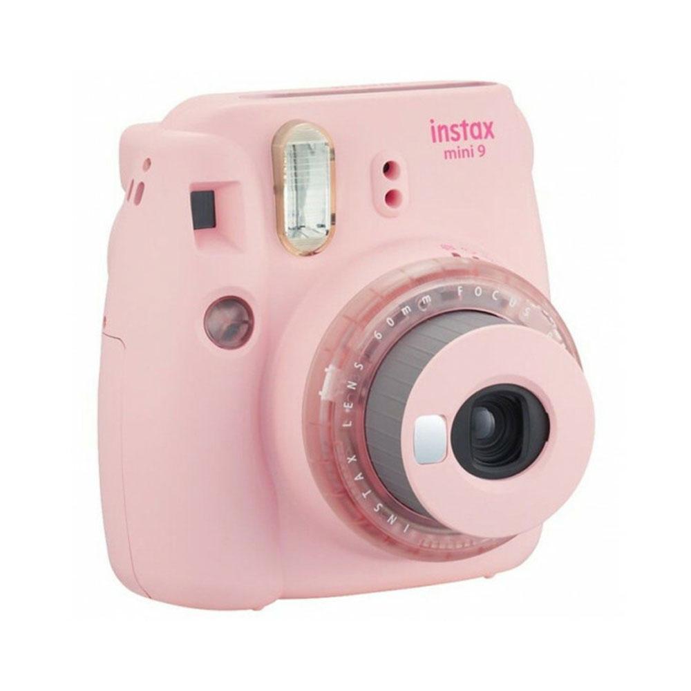 دوربین چاپ سریع فوجی فیلم صورتی کمرنگ Instax Mini 9
