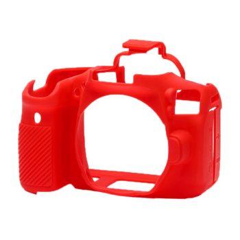کاور سیلیکونی دوربین کانن Canon 90D قرمز