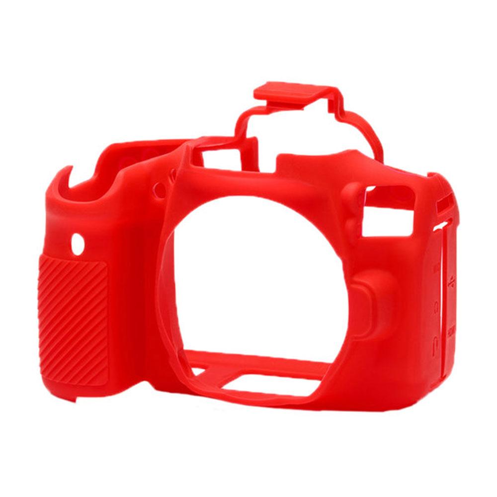 کاور سیلیکونی دوربین کانن Canon 90D قرمز