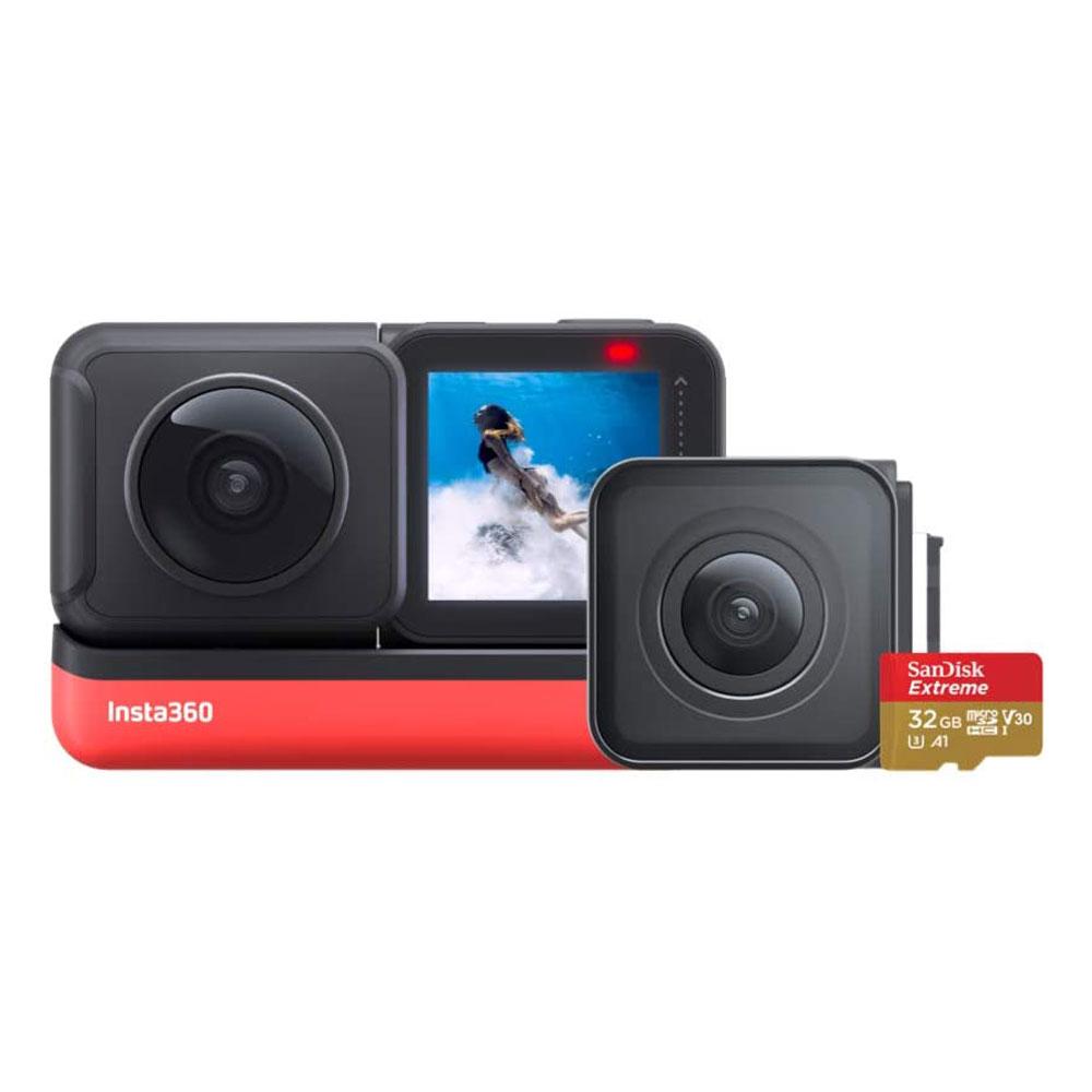 دوربین ورزشی INSTA360 ONE R TWIN EDITION + MEMORY