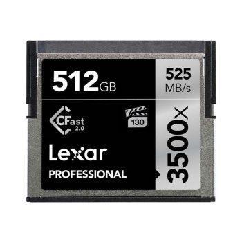 کارت حافظه Lexar 512GB CFast 2.0 Specs