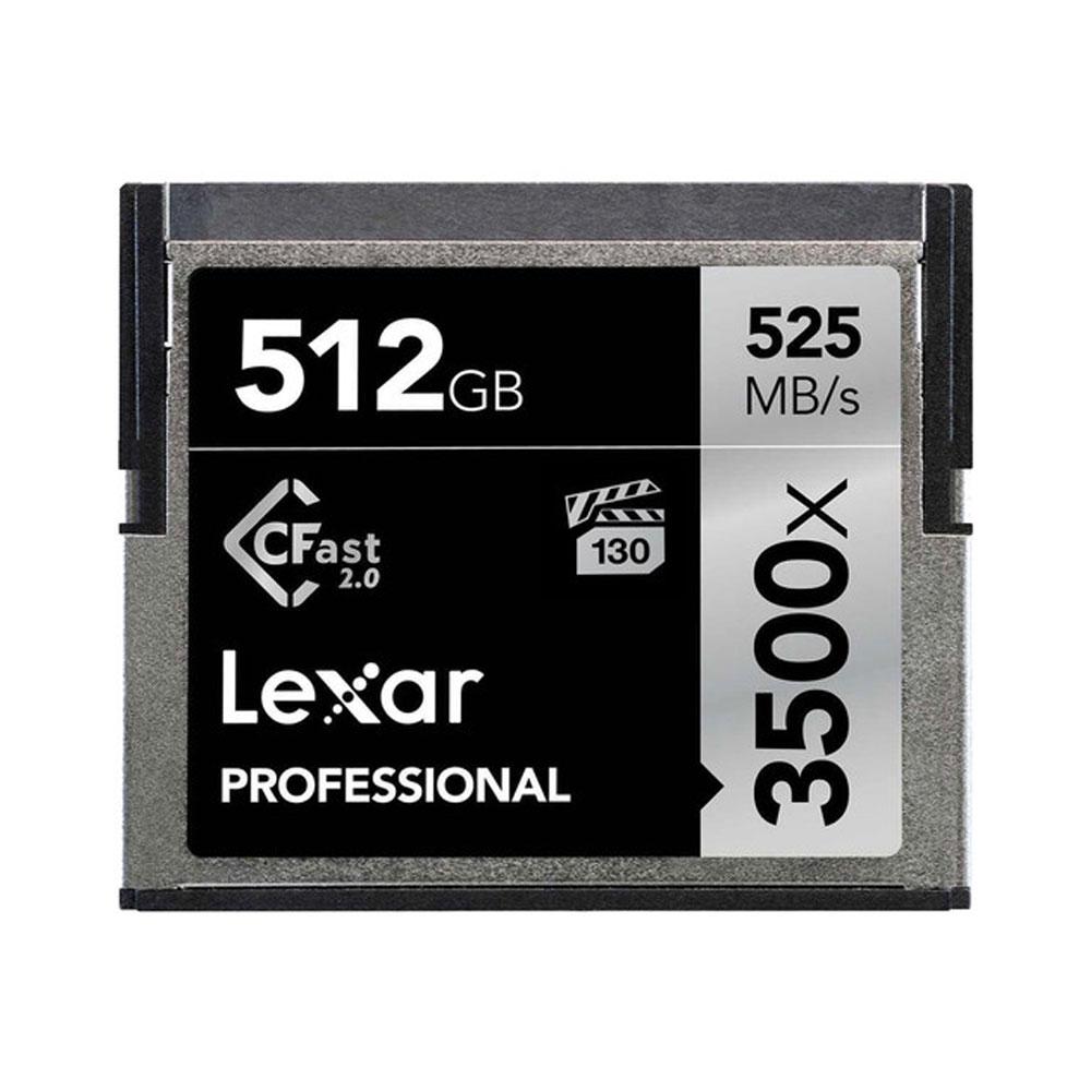 کارت حافظه Lexar 512GB CFast 2.0 Specs