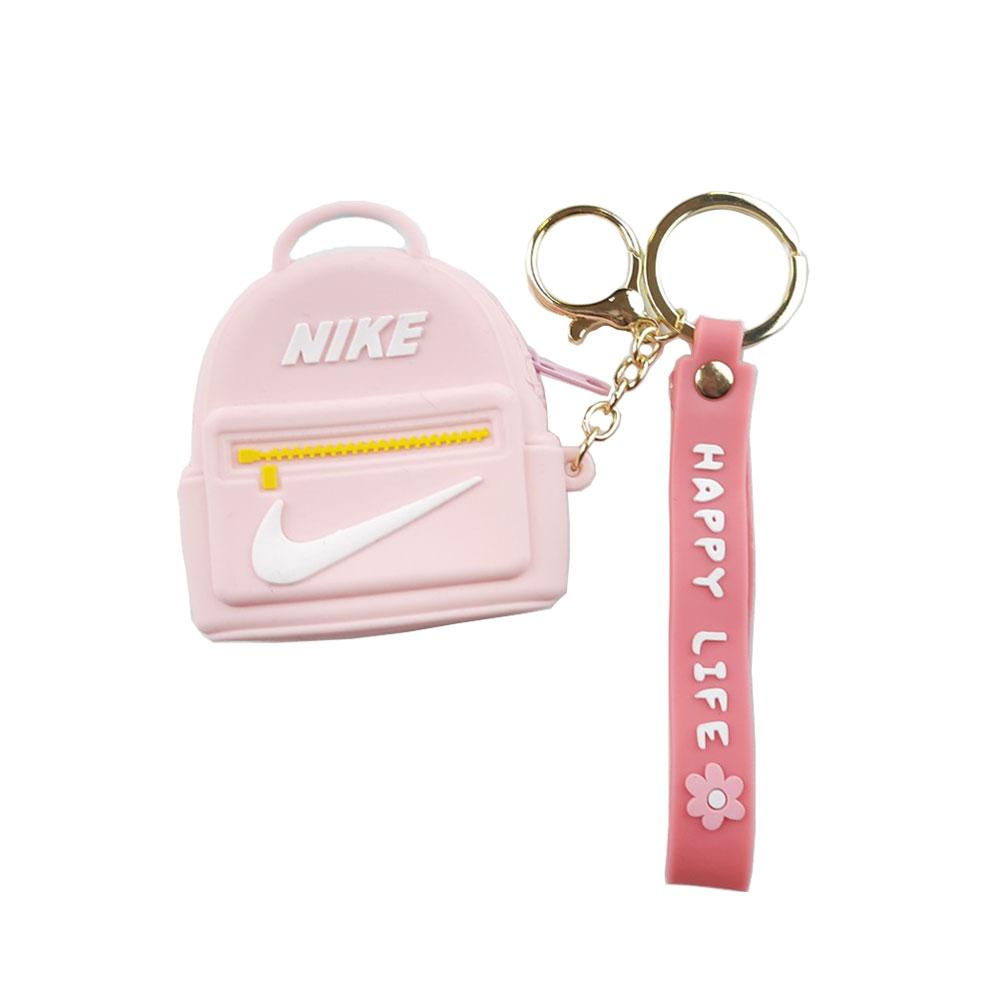 جاکلیدی و کیف هندزفری سیلیکونی طرح کیف نایک Model Nike