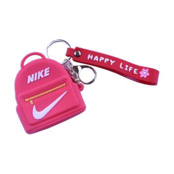 جاکلیدی و کیف هندزفری سیلیکونی کیف نایک سرخابی Nike Magent