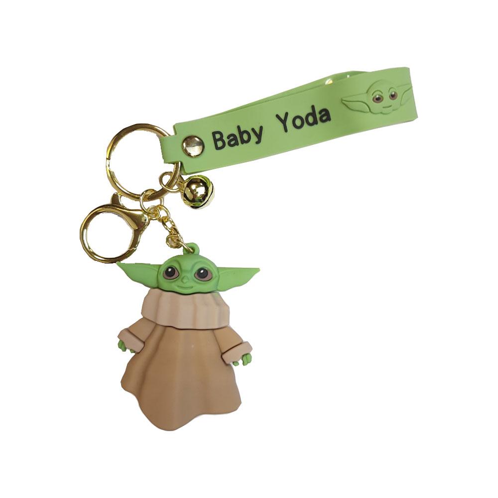 جاکلیدی سیلیکونی طرح بیبی یودا Model Baby Yoda