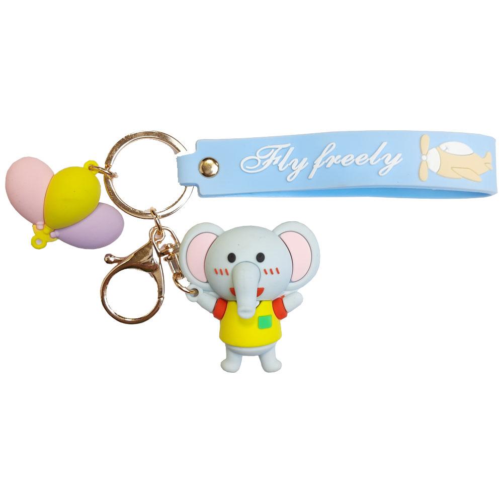 جاکلیدی سیلیکونی طرح فیل Elephant