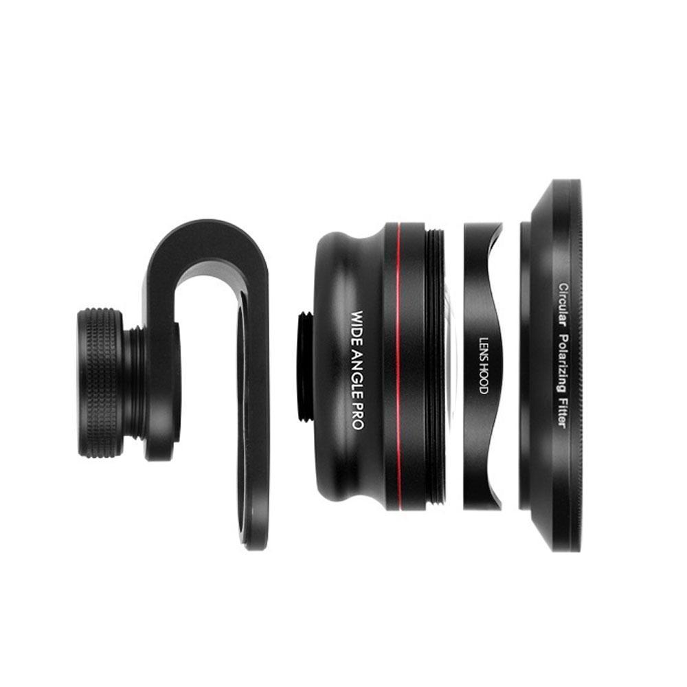 لنز موبایلی واید IBOOLO Pro به همراه هود و فیلتر CPL