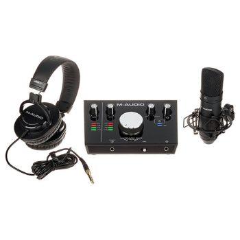 پکیج کارت صدا M-Audio M-Track 2x2 Vocal Studio Pro