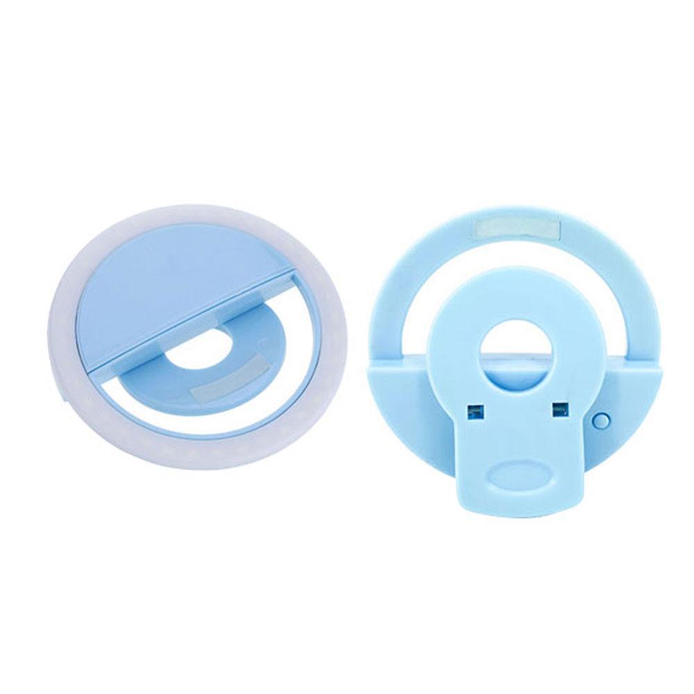 رینگ لایت سلفی RK-12 آبی