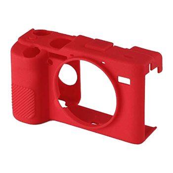 کاور سیلیکونی دوربین سونی A7C قرمز