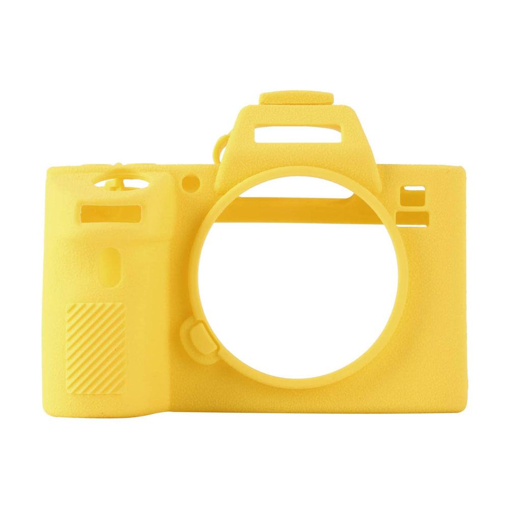 کاور سیلیکونی دوربین سونی A7RIV زرد