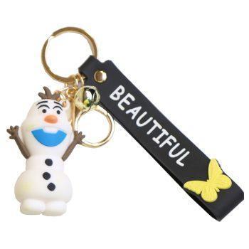 جاکلیدی سیلیکونی طرح آدم برفی snowman