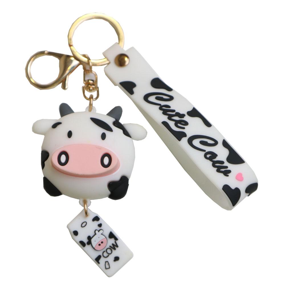 جاکلیدی سیلیکونی طرح گاو cow