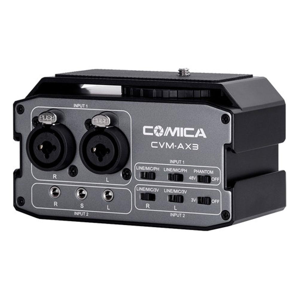 میکسر صدا دوکاناله کامیکا Comica Audio CVM-AX3