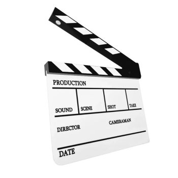 کلاکت سفید Clapperboard white