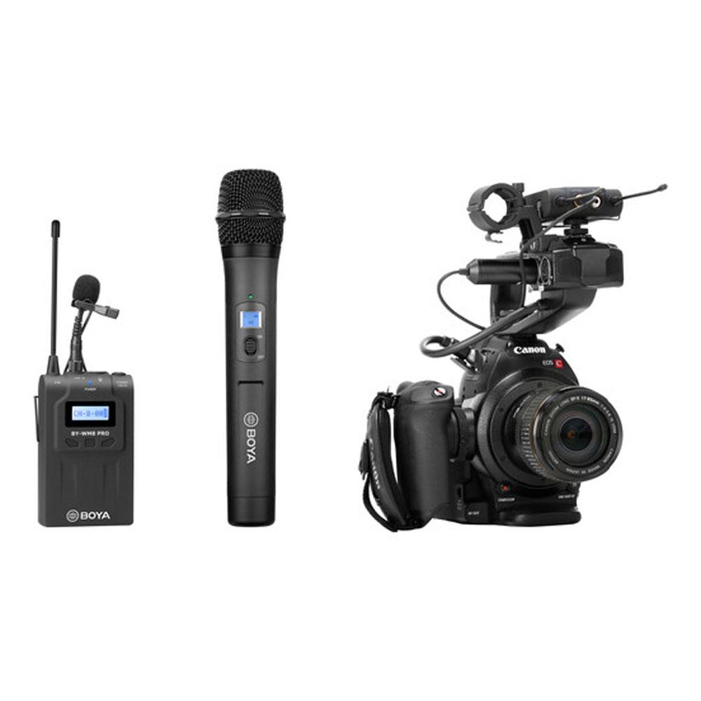 میکروفن بی سیم دستی و یقه ای بویا BOYA BY-WM8 PRO-K4